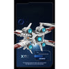 1109pcs ZAPE 98003 X-Fighter