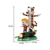 (Gobricks version) 495PCS Calvin and Hobbes -- Tigger