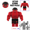 AF344-347 superhero Hulk Minifigures