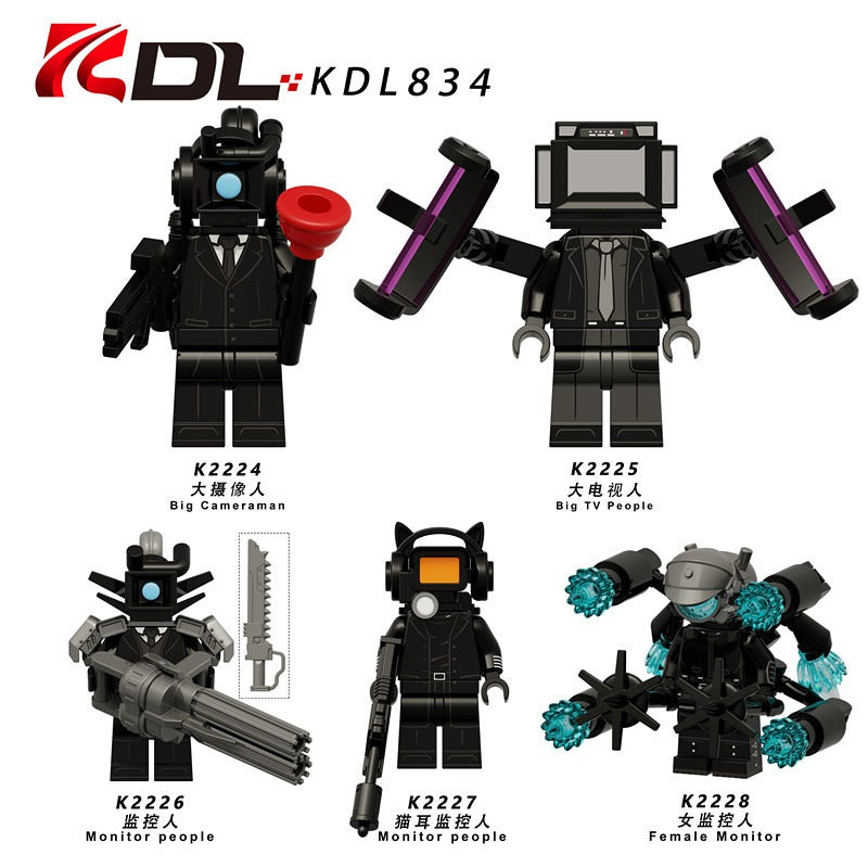 KDL834 Skibidi Toilet series Minifigures – Joy Bricks