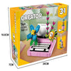 363pcs Typewriter with Flowers