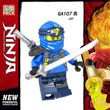 GA107-114 Phantom Series Ninja Minifigures