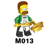 M1001 M1002 Minifigures The Simpsons