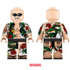 WS001-006 Classic presbyopia gangster tattoo Minifigures