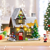 1024pcs MOC Winter snow house (electric)