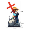 (Gobricks version) 579pcs MOC-150218 Evangelion Pilots Diorama