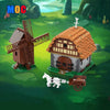 (Gobricks version) 1743PCS MOC-186596 Mill Village Raid