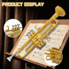 (Gobricks version) 255pcs MOC Trumpet with working pistons