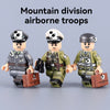 MTUV068-MTUV070 Mountain division airborne troops Minifigures