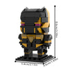 (Gobricks version) 207pcs MOC-208410 Marvel Rivals - Black Panther Brickheadz