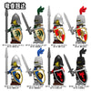 N511U-518U Medieval Castle Knight Series minifigures