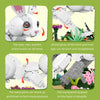 1232pcs Xbert 66255 White Rabbit