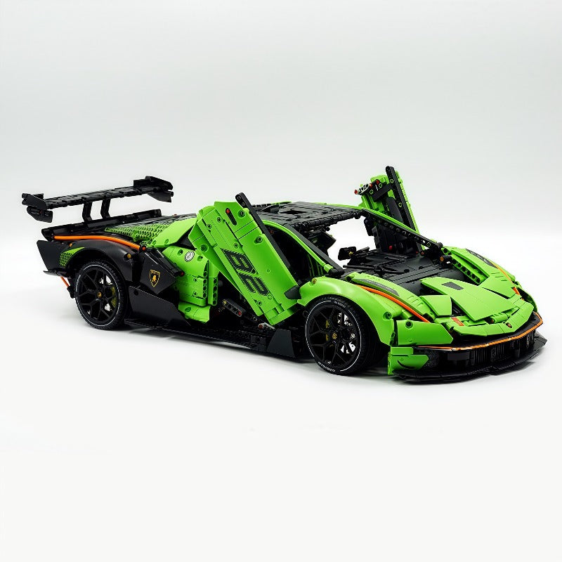 4100pcs+ Lao Liang MOC The Ultimate Lamborghini Essenza SCV12 1: 8