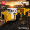 1730PCS MouldKing 17101/17102 Yellow Mining Articulated Dump Truck/Red Mining Articulated Dump Truck