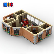 886pcs MOC-80890 HIMYM Apartment