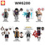 WM6200 Spell Return Battle Series Minifigures