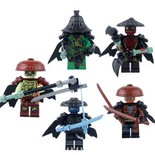 GP701-1-705-1 Phantom Ninja Series Forbidden Five Minifigures