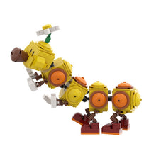 (Gobricks version) 470pcs MOC-163071 Happy Wiggler - Posable Display Figure 02 - Super Mario Bros