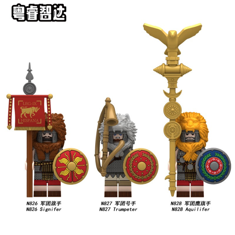N826-828Middle Roman series Minifigures – Joy Bricks