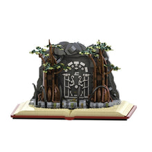 (Gobricks version) 2291PCS MOC-169428 The Fellowship of the Ring - Minifigures Display Stand (Doors of Durin / Moria)