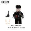 N671-N676 WW2 German Panzer Troops Minifigures