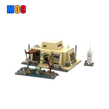 (Gobricks version)1325PCS MOC-146420 The Mandalorian's Cabin