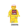 D8009A D8009B dissection person minifigure