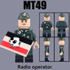 MT48-MT51 World War II Maritime War German Character Minifigures