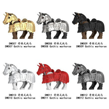 DW007-012 Medieval series Gothic warhorse Minifigures