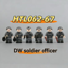 HTL062-067 World War II DW Officer Private First Class minifigure