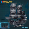 3863 pcs BK 33305 Black Pirate Ship