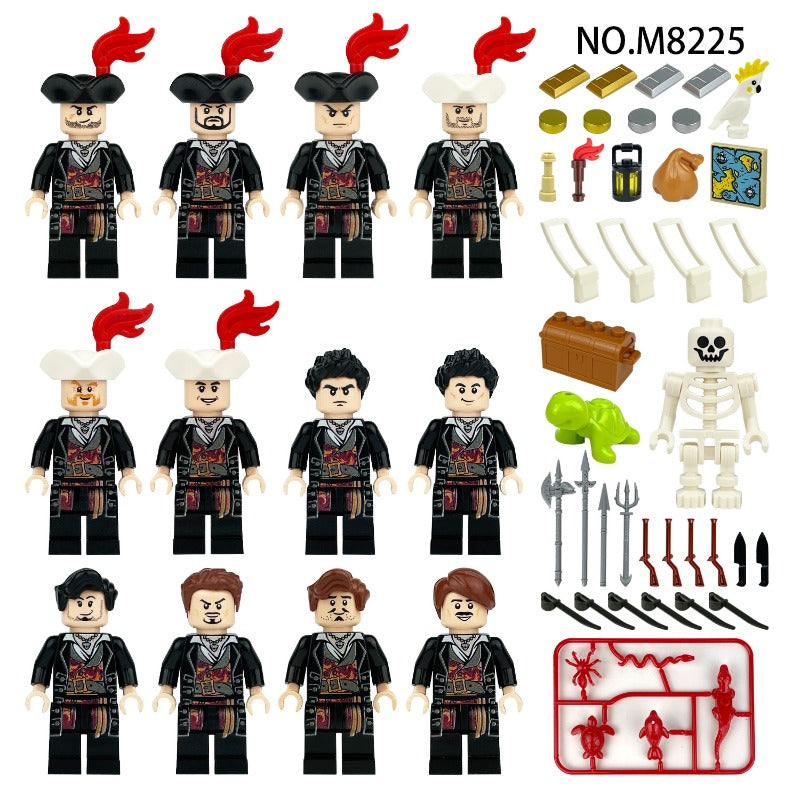 その他 Pirates M8225 Barbosa Pirate Crew Minifigures – Joy Bricks