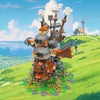 (Gobricks version) 1243pcs MOC Howl's Moving Castle