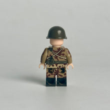 HTL081 World War II Engineer Corps Autumn Amoeba Camouflage Uniform minifigures