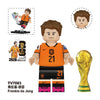 TV6510 TV6511 World Cup football stars Series Minifigures