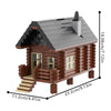 (Gobricks version) 898pcs MOC Wood Cabin