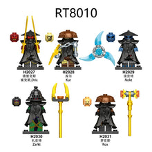 RT8010 Phantom Ninja Series Bans Five Person Group Minifigures
