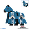 M163-170 Medieval knight's warhorse minifigures