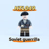 HTL049-052 World War II Soviet partisans Minifigures