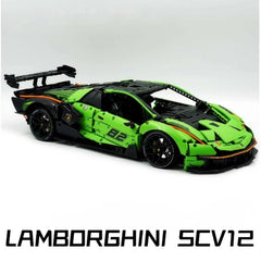 4100pcs+ Lao Liang MOC The Ultimate Lamborghini Essenza SCV12 1: 8