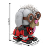 (Gobricks version) 640pcs MOC Deadpool Dog
