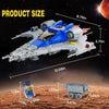(Gobricks version) 465pcs MOC Space Series——Discovery (Spaceship)
