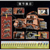 (Ship from European warehouse) 1326PCS Trade Federation MTT