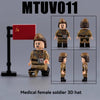 MTUV011-14 Soviet military soldiers Minifigures