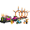 479 pcs Stunt Truck & Ring of Fire Challenge