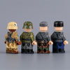 MT56-MT59 WWII Foreign Legion British and French soldiers Minifigures