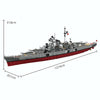 6956PCS Battleship Bismarck