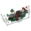 (Gobricks version) 3898pcs MOC Hayao Miyazaki Animation Scene Collection