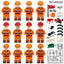 M8280 Firefighting and Disaster Relief Team Minifigures