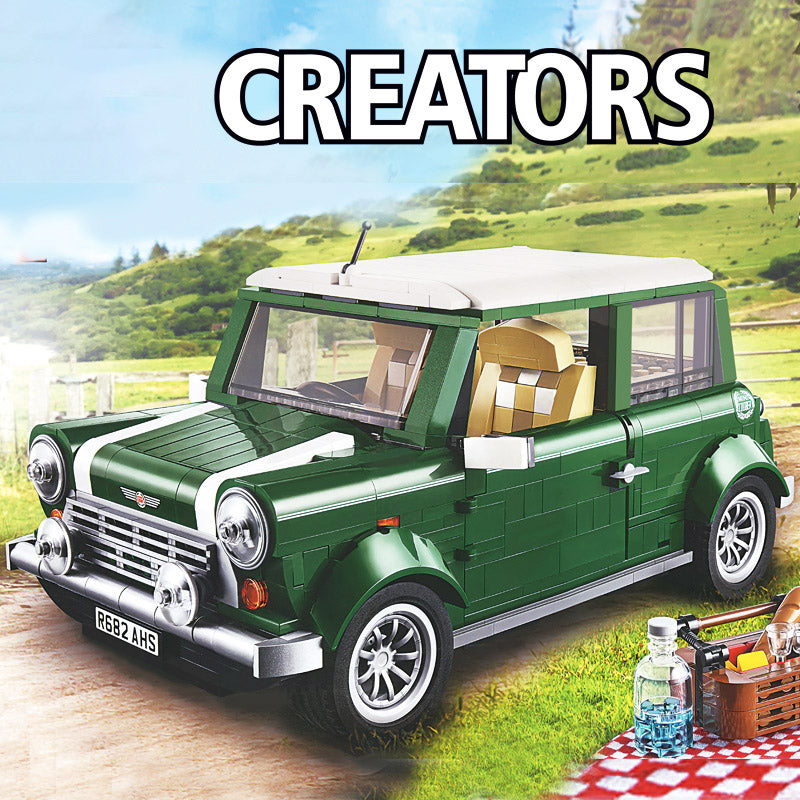 ミニカゴ 1077 PCS 21002 MINI Cooper MK VII Compatible 10242 – Joy Bricks
